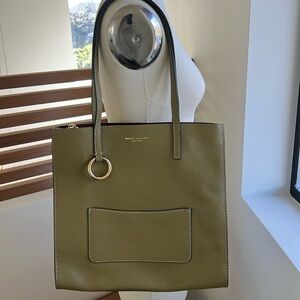 Marc Jacobs shoulder bag. Never used. Beautiful avocado green leather.